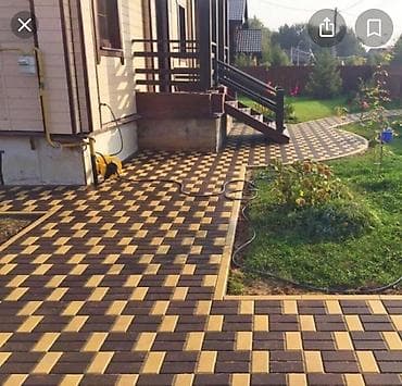 osb лист: Прессованная брусчатка, город Ош — 3