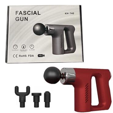 массажер ручной: Fascial Gun KH-740: Мощный и переносной массажер для всего тела — 5