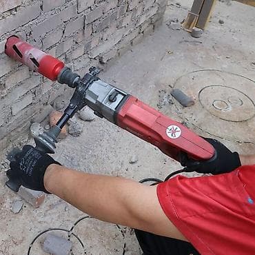 Типография үчүн жабдуулар: Алмазное сверление отверстий в бетоне и кирпиче - Выполняем точное — 1