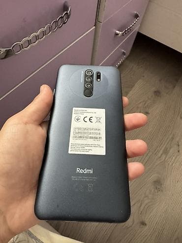 t 4: Redmi, Redmi 9, цвет - Серый, 2 SIM — 1