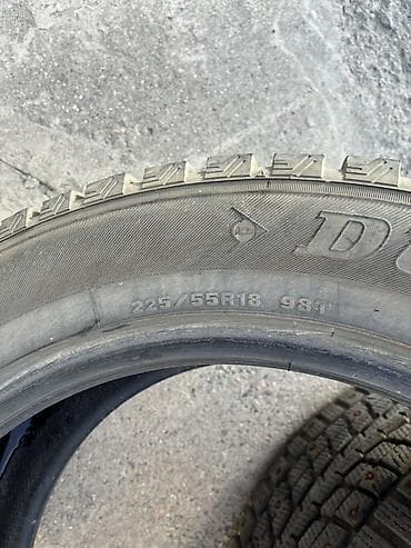 2000: Шины 225 / 55 / R 18, Зимняя шипованная, Комплект, Легковые, DUNLOP — 2