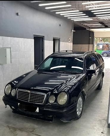 купить передний бампер на мерседес w210 в бишкеке: Mercedes-Benz E-Class: 1999 г., 2.3 л, Автомат, Бензин, Универсал — 3