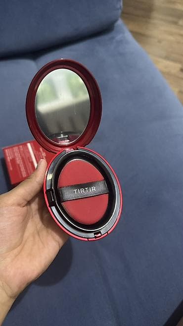 Личные вещи: TIRTIR Mask Fit Red Cushion — кушон для лица с плотным и стойким — 3