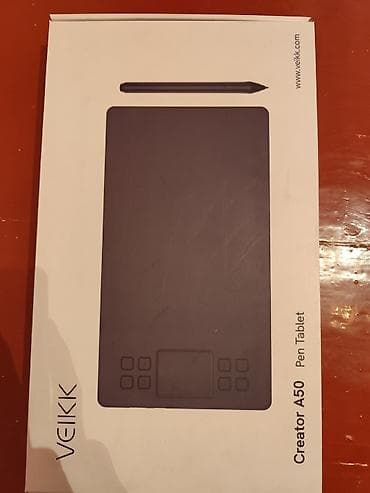 samsung galaxy tab s10: Veikk, Б/у, Размер A4, Кабель, Совместим с Android, Windows, Linux — 1