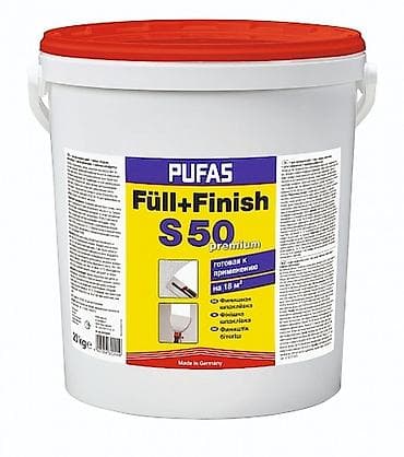 solutions upper: PUFAS Füll+Finish S50 premium — готовая к применению финишная — 1