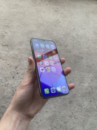 телефон айфон бишкек: IPhone 11 Pro, Колдонулган, 64 ГБ, Black Titanium, Кулакчындар, 72 % — 9