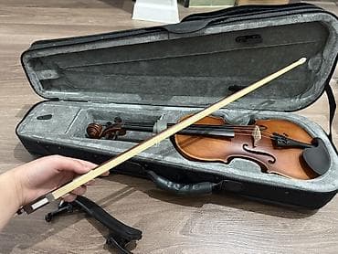скрипки 44: Скрипка 1/2 в комплекте - Акустическая скрипка размера 1/2 с — 9