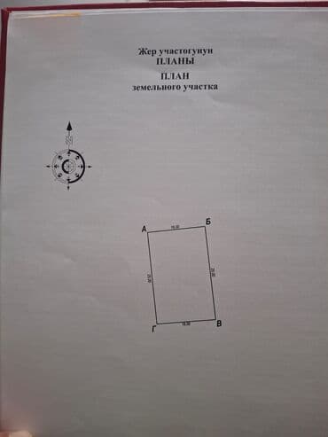 дом ош: 4 соток, Для строительства, Красная книга — 1