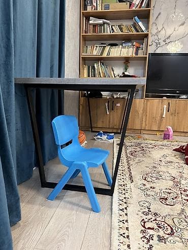 table study: Компьютерный стол, Б/у, Двухместный — 2