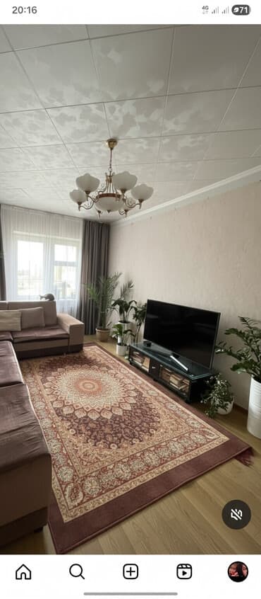 продажа квартиры в бишкеке без посредников: 4 комнаты, 85 м², 106 серия, 4 этаж, Косметический ремонт — 1