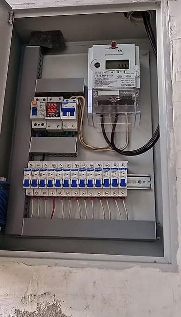 сүт машина: Услуги электромонтаж всех видов — 1