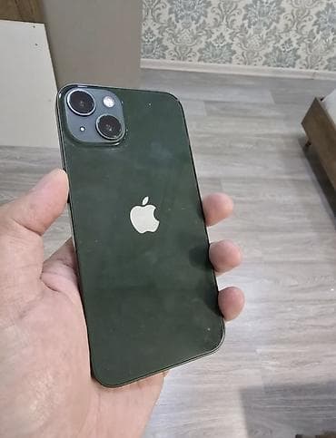IPhone 13, Новый, 128 ГБ, Зеленый, Зарядное устройство, Защитное стекло, Чехол, 81 %