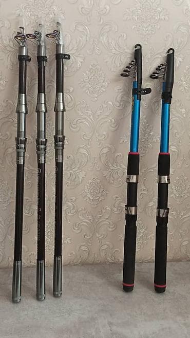 рогатка гарпун для рыбалки: Телескопические удилища для рыбалки три удилища 2.7 рыбачил один — 1