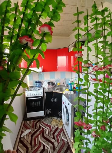 квартира в аренду бишкек долгосрочная: 2 комнаты, Риэлтор, С мебелью полностью — 1