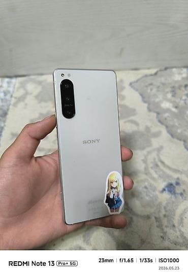black shark 5: Sony Xperia 5 IV, Б/у, 128 ГБ, цвет - Белый, 1 SIM, 2 SIM, eSIM — 2