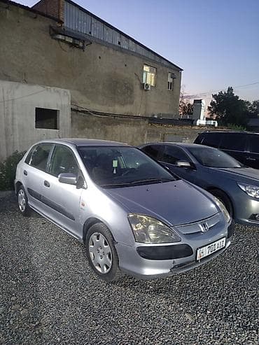 Транспорт: Honda Civic: 2002 г., 1.7 л, Автомат, Бензин, Хэтчбэк — 1