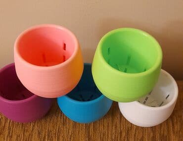 Горшки для цветов, новые и все для посадки цветов: - Горшки цветные