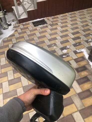 Ковролин: Боковое правое Зеркало Honda Б/у, Оригинал — 2