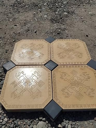 коврик кузницова: Тротуарная плитка и работы по мощению - Изготовление и укладка — 9