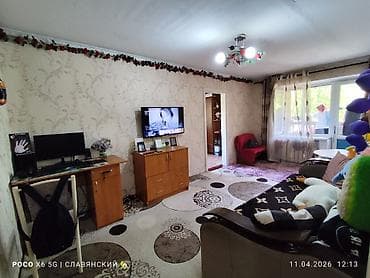 комсомол квартиры: 2 комнаты, 47 м², 104 серия, 2 этаж, Старый ремонт — 10