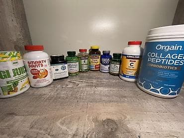 витамины айхерб: Коллаген, Для суставов и связок, Kirkland Signature, Универсальный, США, Порошок — 1