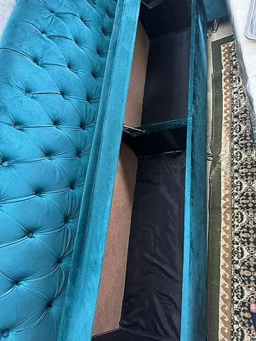 Ашкана үчүн жумшак бурчек, Башка материал, түсү - Жашыл — 2