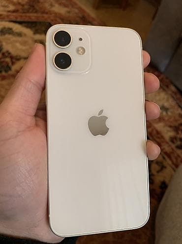айфон 7 с: IPhone 12 mini, Б/у, 64 ГБ, Белый, 73 % — 3