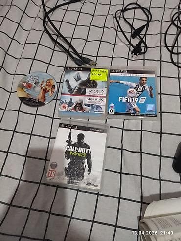 redmi poko: Игровая консоль Sony PlayStation 3 (Slim), модель CECH‑2508B, полный — 3