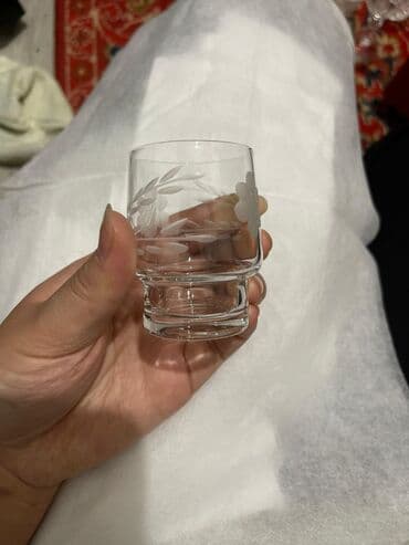 чай ичкен столдор: Набор стеклянных рюмок/стаканов для напитков - Комплектация: 6 штук в — 21
