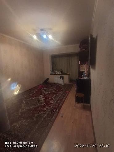 продаю квартиру в мкр учкун: 1 комната, 38 м², Индивидуалка, 1 этаж, Старый ремонт — 4