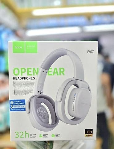 hyperx quadcast s: Беспроводные наушники Hoco W67 Open Ear - Форм‑фактор: открытое ухо — 1