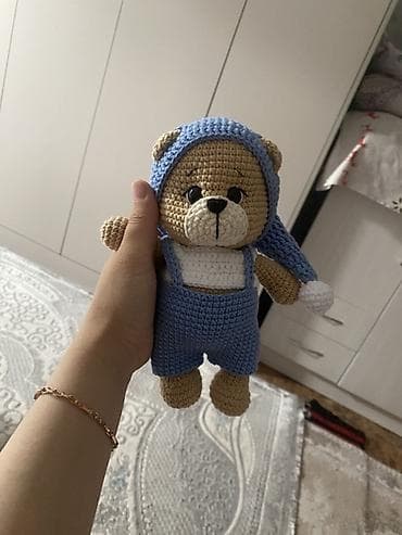 мишки ош: Вязаные крючком игрушки амигуруми - Медвежата и зайчата, выполненные — 2