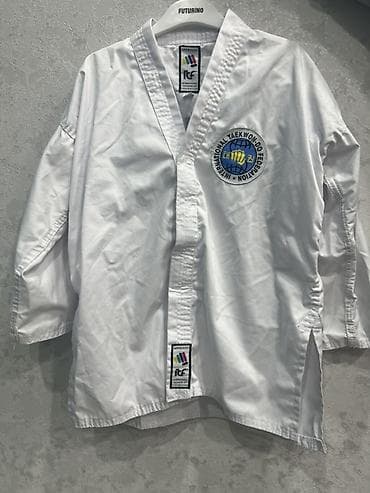 Кимоно (добок) для тхэквондо ITF -Размер-S - Комплект: куртка на запах