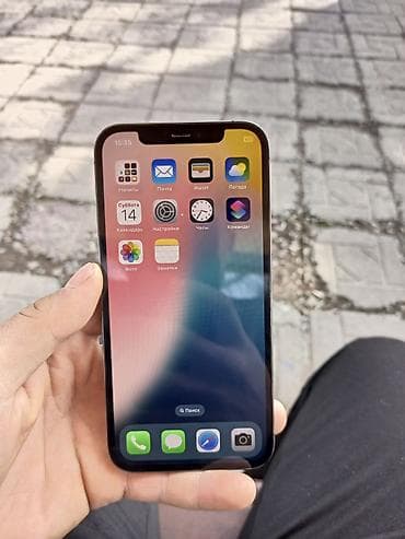 Apple iPhone: IPhone 12 Pro, Б/у, 256 ГБ, Jet Black, 74 % — 1