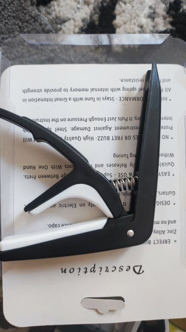 купить гитару в бишкеке бу: Каподастр металлические — 3