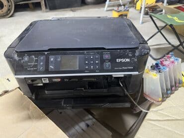 принтер портативный: Продаю цветной принтер Epson TX 659. 3/1 Требуется обслуживание. Цена — 1