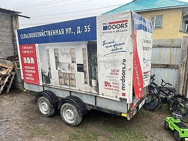 вагончик на колесах: Прицеп, Тентованный, до 3,5 т, Б/у — 3