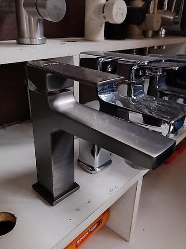silver kitchen: Смеситель для умывальника KTUO, однорычажный, современный — 1