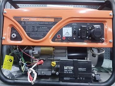 s 63: Бензиновый генератор Libi 7600E - Номинальная мощность: 5.6 кВт - — 2