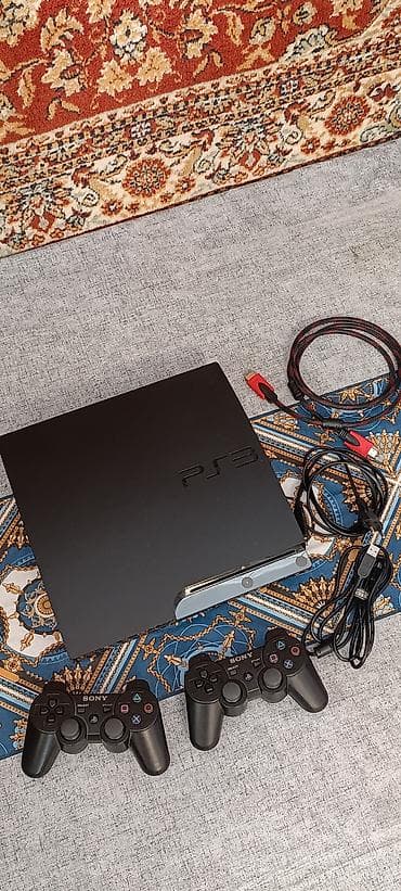 Видео оюндар жана приставкалар: Г.Каракол Продаю 1) Sony PlayStation 3 slim 500гб прошивка игры - — 10