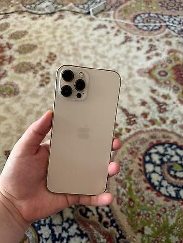 IPhone 12 Pro Max, 256 ГБ, цвет Gold (золотой) - Модель: iPhone 12 at lalafo.kg IPhone 12 Pro Max, 256 ГБ, цвет Gold (золотой) - Модель: iPhone 12