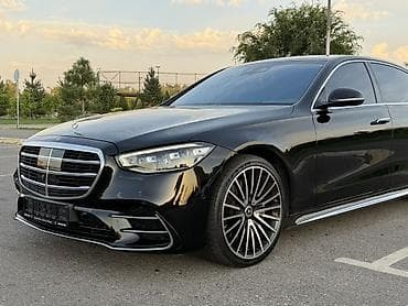 Транспорт: Mercedes-Benz S-Class: 2023 г., 3 л, Автомат, Бензин, Седан — 3