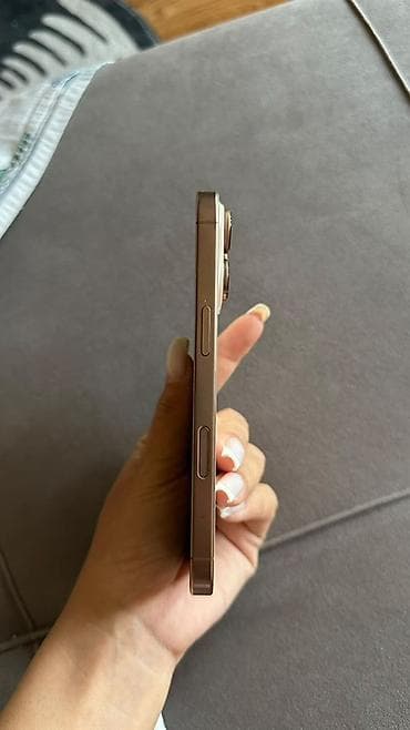 16pro max: IPhone 16 Pro, Б/у, 128 ГБ, Desert Titanium, Коробка, 90 % — 6