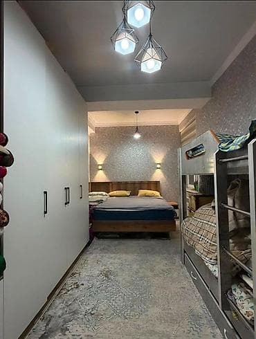 Недвижимость: 2 комнаты, 65 м², Джал мкр (в т.ч. Верхний, Нижний, Средний) Элитка, 7 этаж, Евроремонт — 5