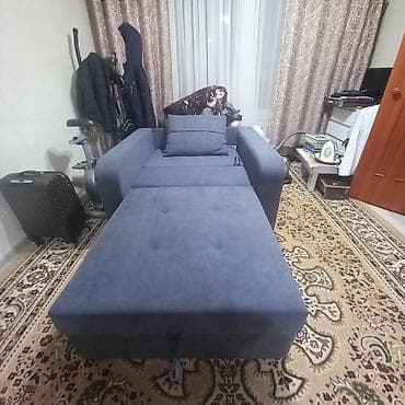 Кресло керебеттер: Кресло керебет, Жаңы, Бир кишилик, Өзү алып кетүү, түсү - Саргыч боз — 2