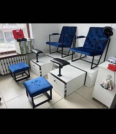 Комплект мебели для салона маникюра/педикюра. Состав и особенности: -