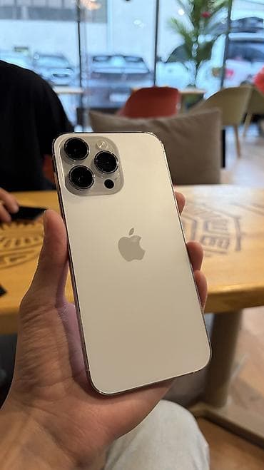 iphone 14 pro max бу: IPhone 14 Pro Max, Б/у, Matte Silver — 1