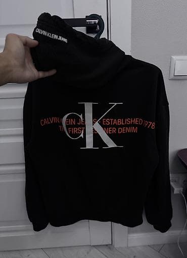 баскетбольная одежда: Мужской спортивный костюм, M, Calvin Klein, Б/у, цвет - Черный, Бесплатная доставка — 1