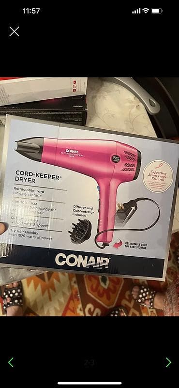 фен настенный: Фен Бытовой, Диффузор — 2