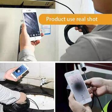 неисправный: Эндоскоп - Камера c фонариком для Трудно доступных мест, 3,5 метра+ — 12